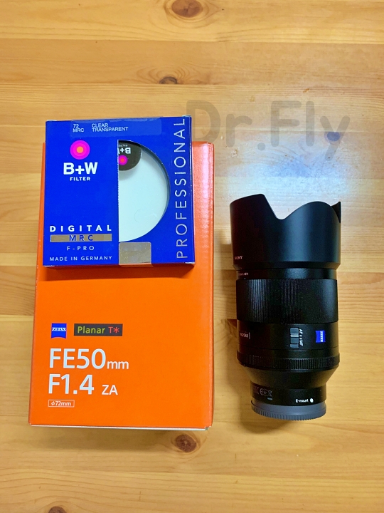 소니-FE50mm-f1.4za-필터-케이스
