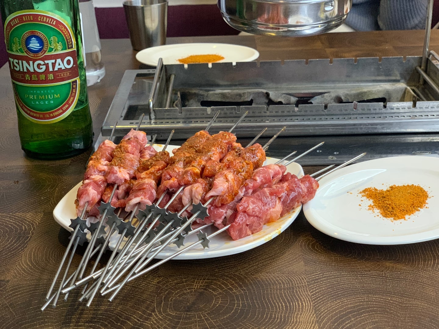  [선릉역] 미쓰 양꼬치, 신선한 냉장육 양꼬치 + 센스 있는 아이스박스 칭따오 콤보 맛집(feat. 양꼬치, 향라닭날개튀김, 칭따오, 아이스박스 칭따오)
