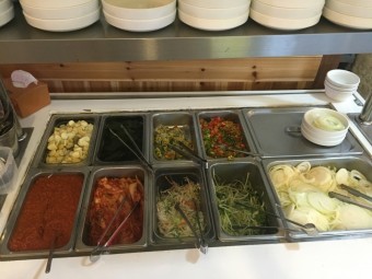 국내산돼지불고기 한식뷔페