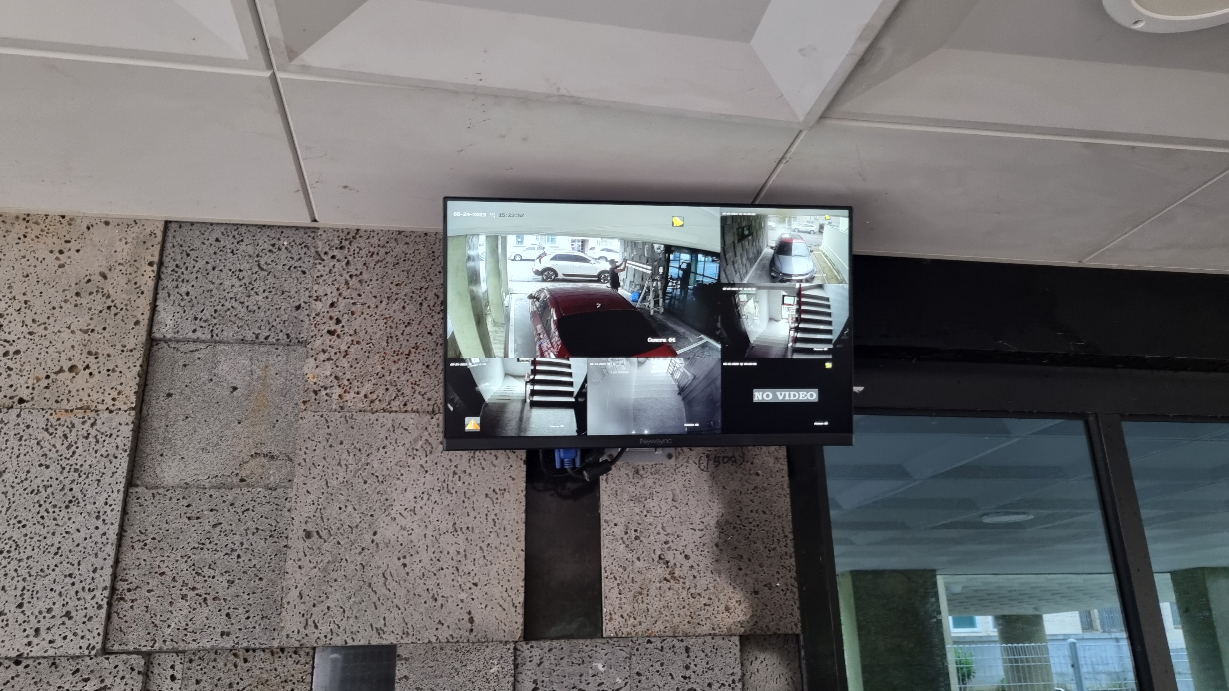  익산 원룸 cctv 수리 모니터불량  교체 했어요 !