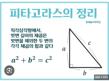 피타고라스의 정리