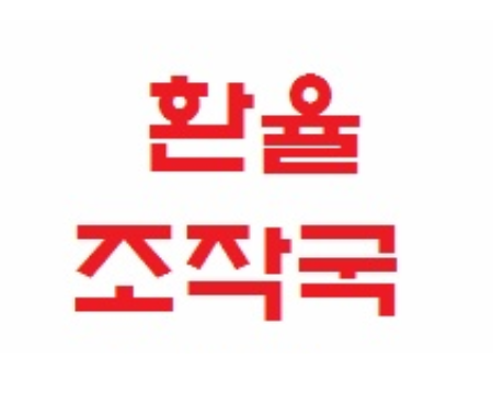  환율조작국으로 지정되면?