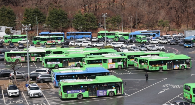 서울시내버스 양천공영차고지 사진