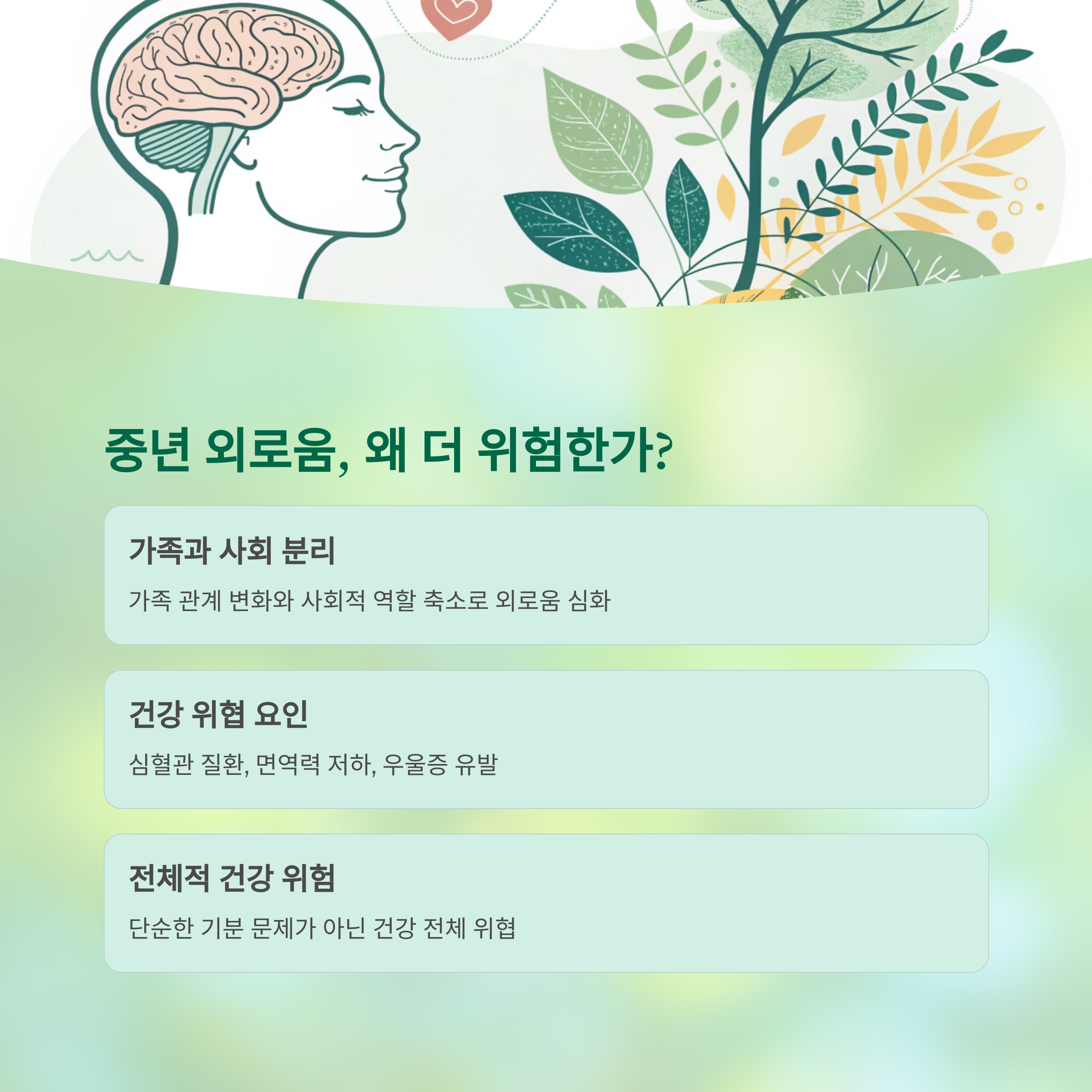 중년의 SNS 소통이 외로움과 건강에 미치는 놀라운 상관관계 - 중년의 외로움, SNS로 극복할 수 있을까? - 중년 외로움, 왜 더 위험한가? 중년의 SNS 소통이 외로움과 건강에 미치는 놀라운 상관관계 - 중년의 외로움, SNS로 극복할 수 있을까? - 중년 외로움, 왜 더 위험한가?