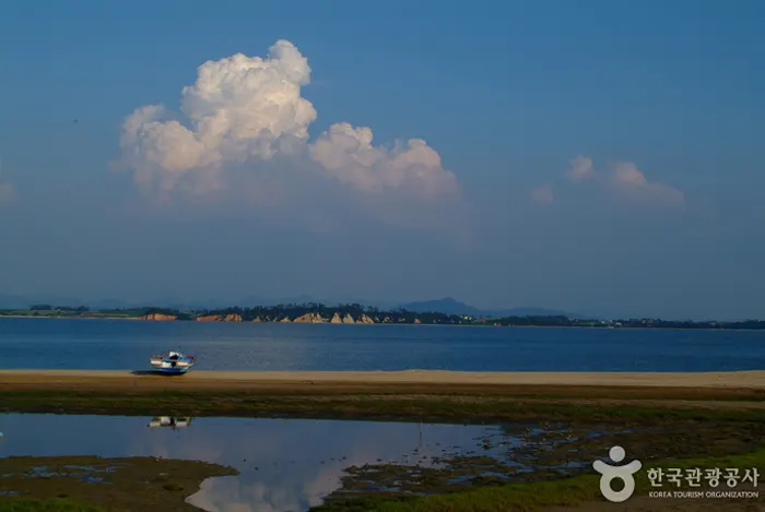 조금나루 해변 전경 이미지