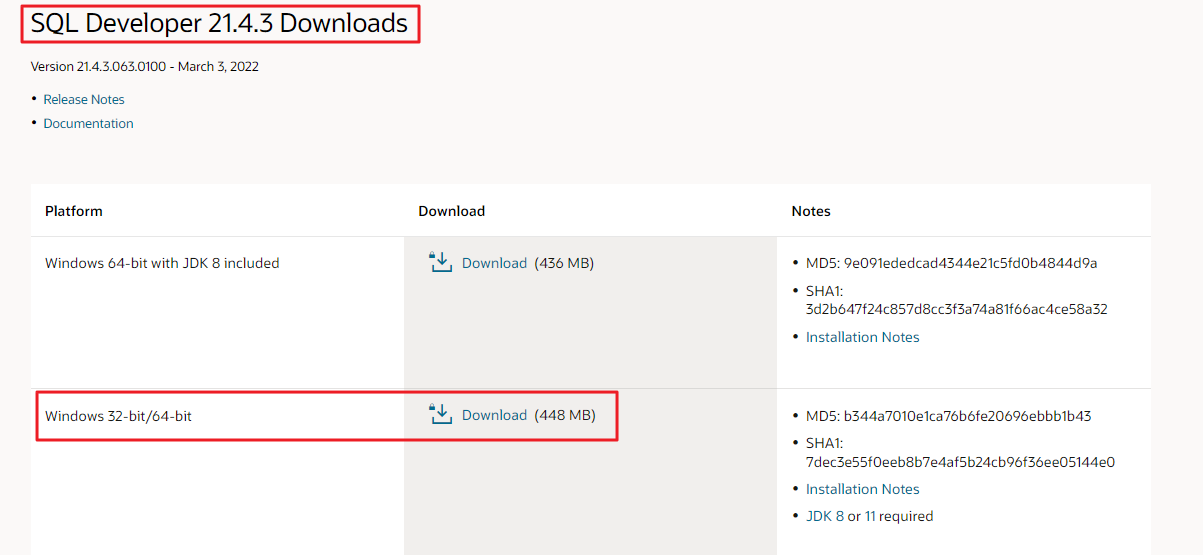 SQL Developer 21.4.3 설치하기