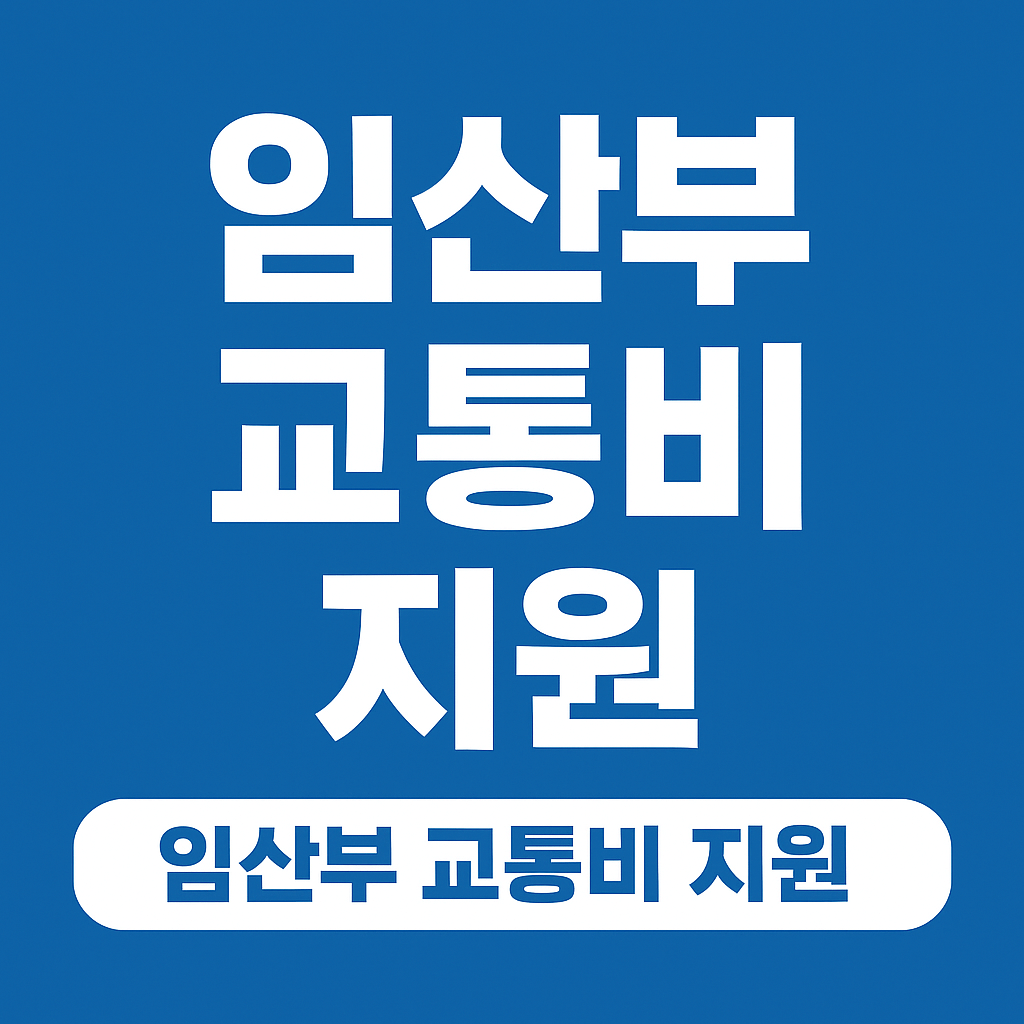 인천 임산부 교통비 지원
