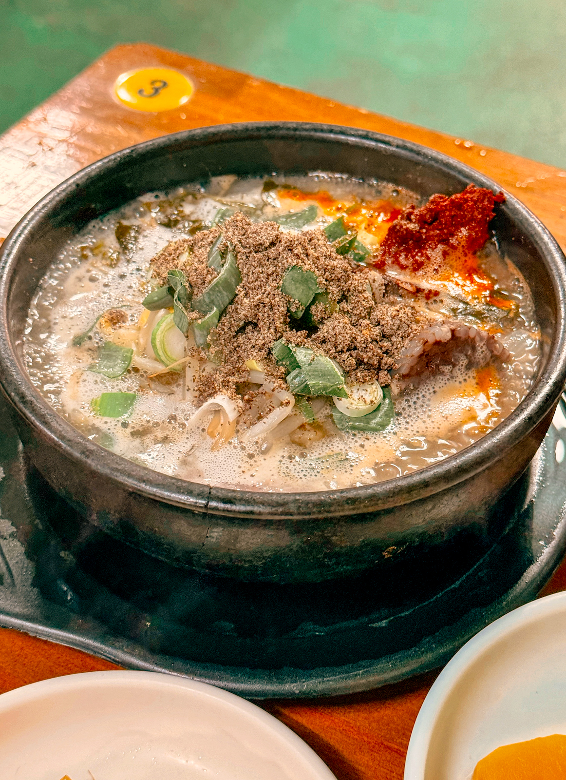 연탄꼼장어양념 (1인분)