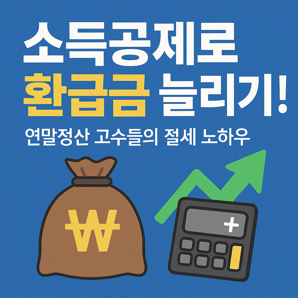 소득공제로 환급금 늘리기