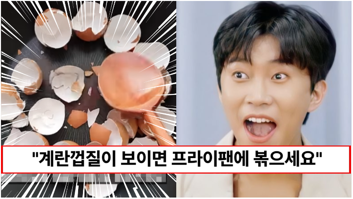 “계란 껍질을 프라이팬에 볶아보세요” 버릴게 하나 없는 계란 껍질 화분 활용법 2가지 “계란 껍질을 프라이팬에 볶아보세요” 버릴게 하나 없는 계란 껍질 화분 활용법 2가지
