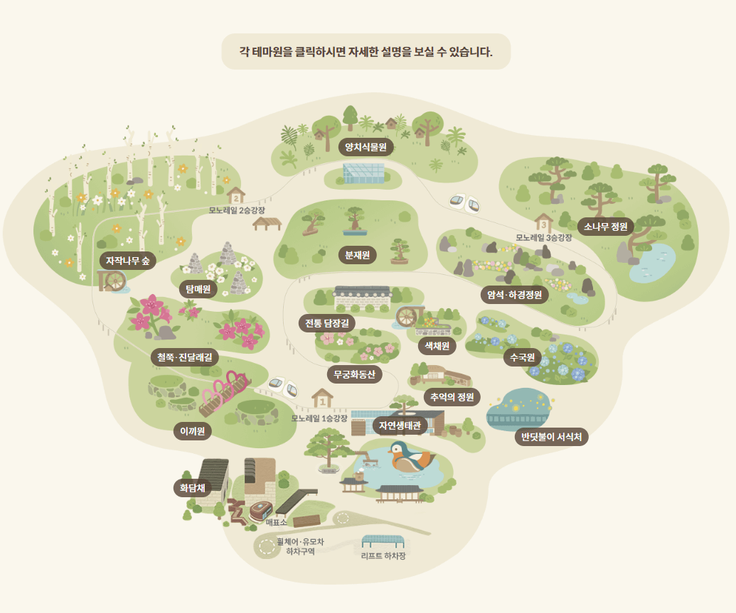 화담숲 예약 입장료 맛집 [모노레일]