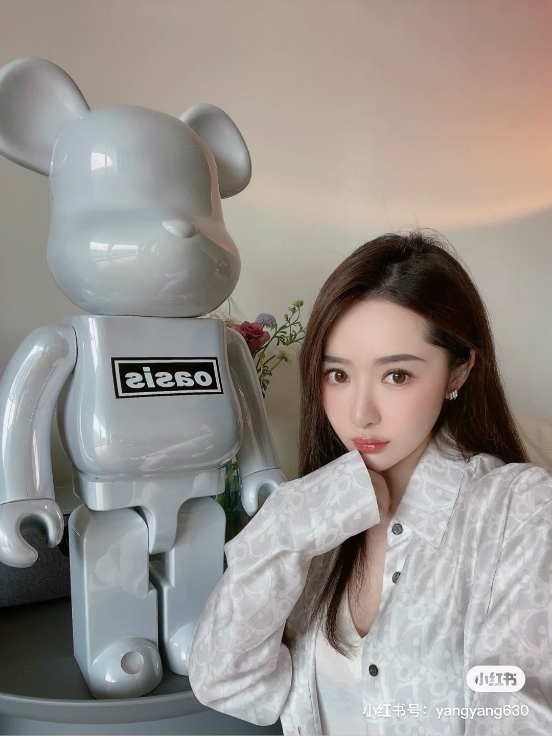  [DIOR] 디올 오블리크 그레이 실크 트윌 셔츠 013C502A5141_C880