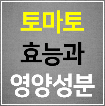  토마토의 영양성분, 효능, 먹는 방법 알아보기