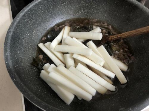 다시마간장떡볶이