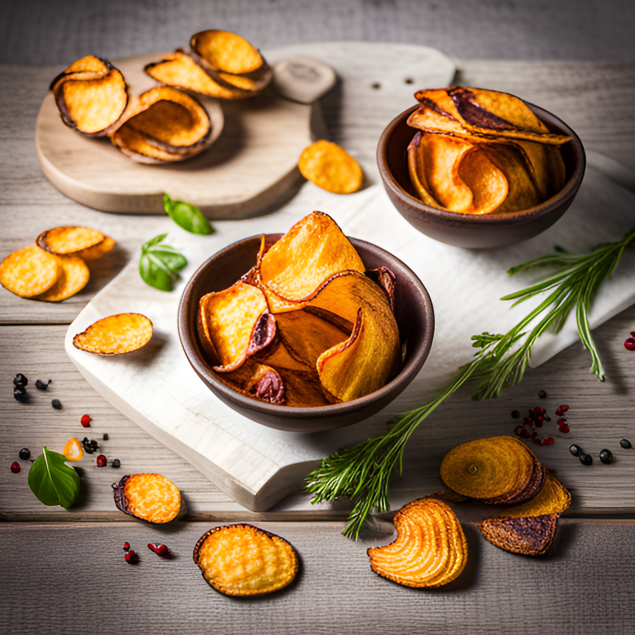 Baked Veggie Chips