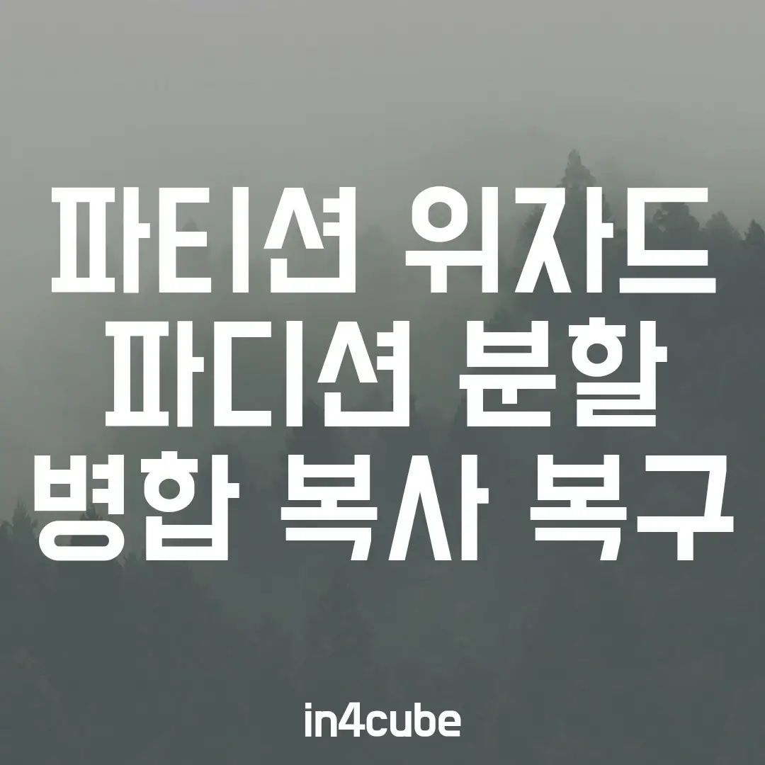 파티션-위자드
