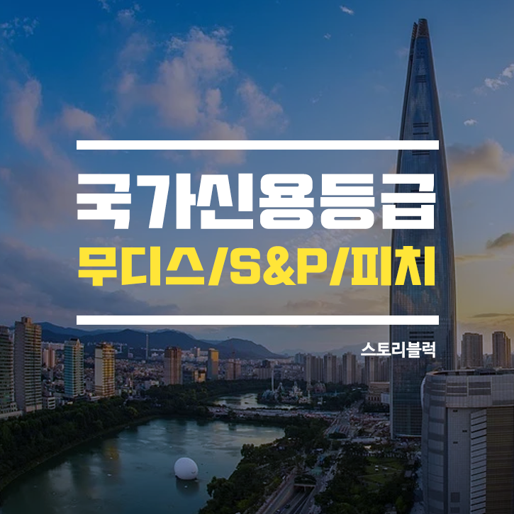  국가신용등급 / 세계 3대 신용평가기관 무디스 피치 S&P