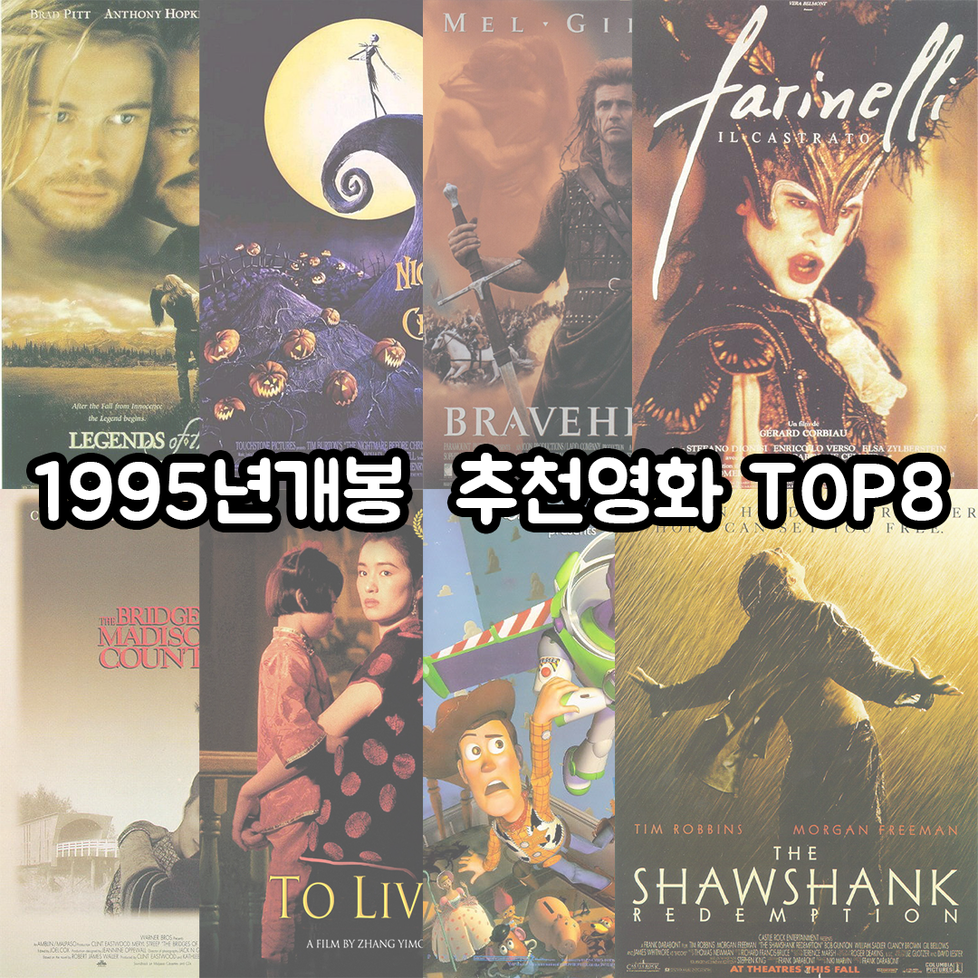 1995년 영화 TOP8