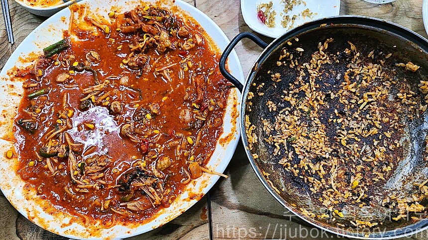 남해볼테기탕찜-아구찜-마무리