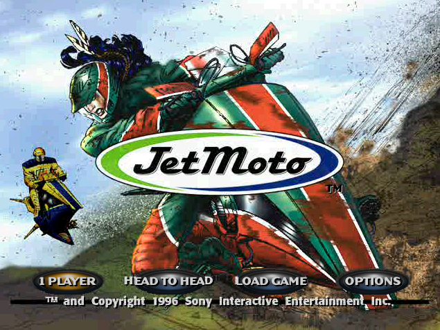  Sony - 제트 모토 북미판 Jet Moto USA (플레이 스테이션 - PS - iso 다운로드)