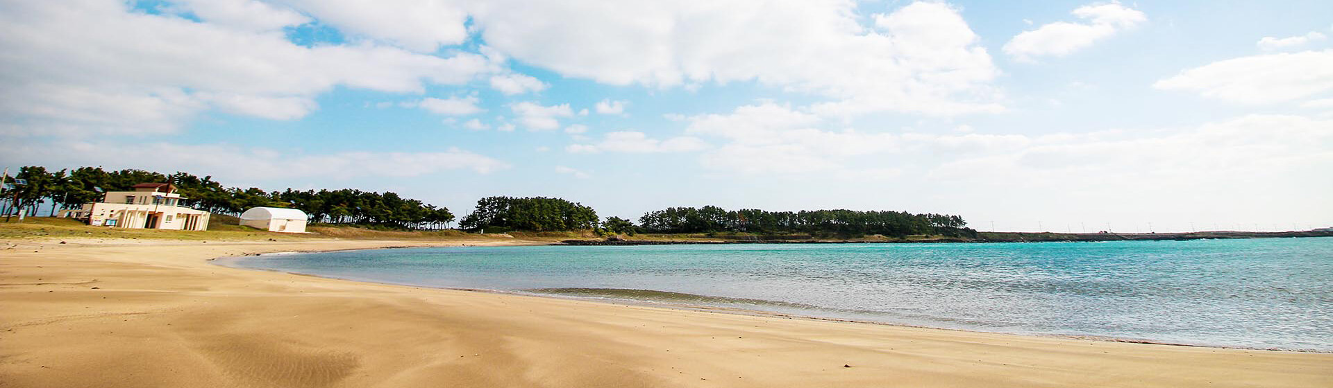 하모해변 전경