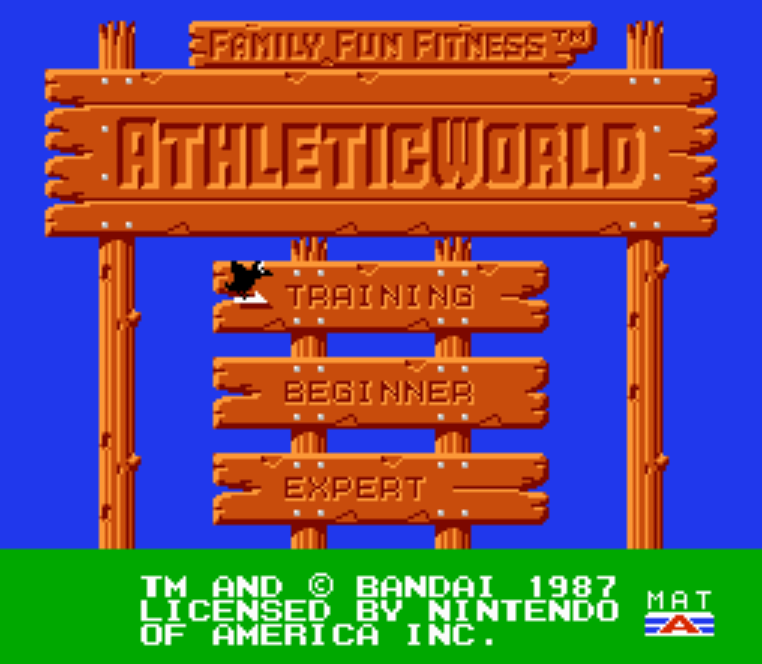  NES ROMS - Athletic World (EUROPE / 유럽판 롬파일 다운로드)