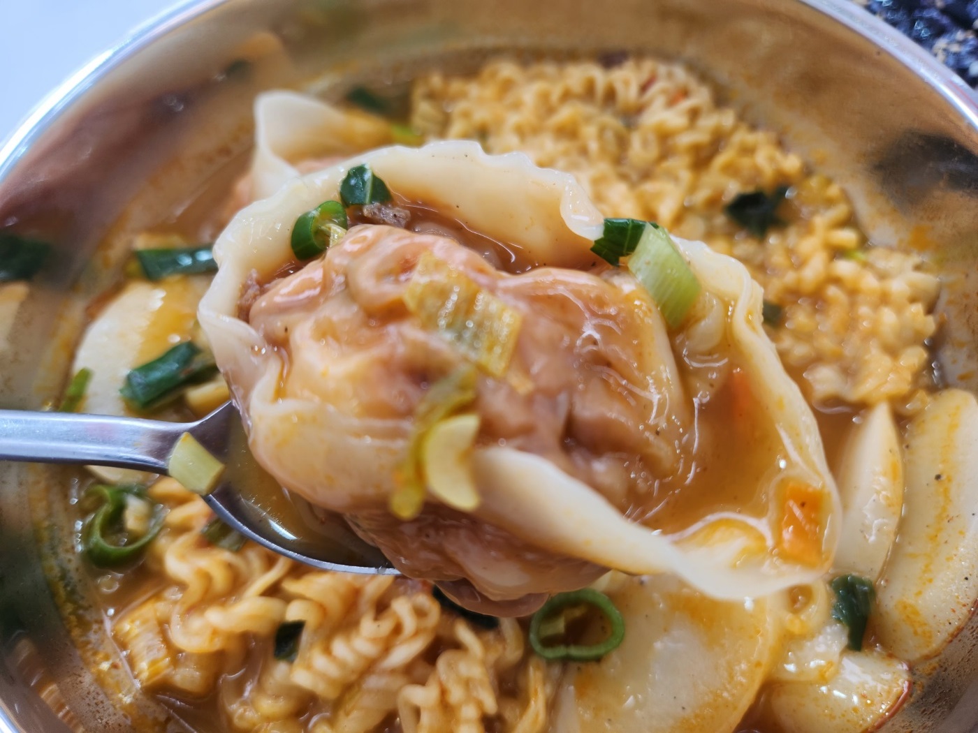 떡만두라면