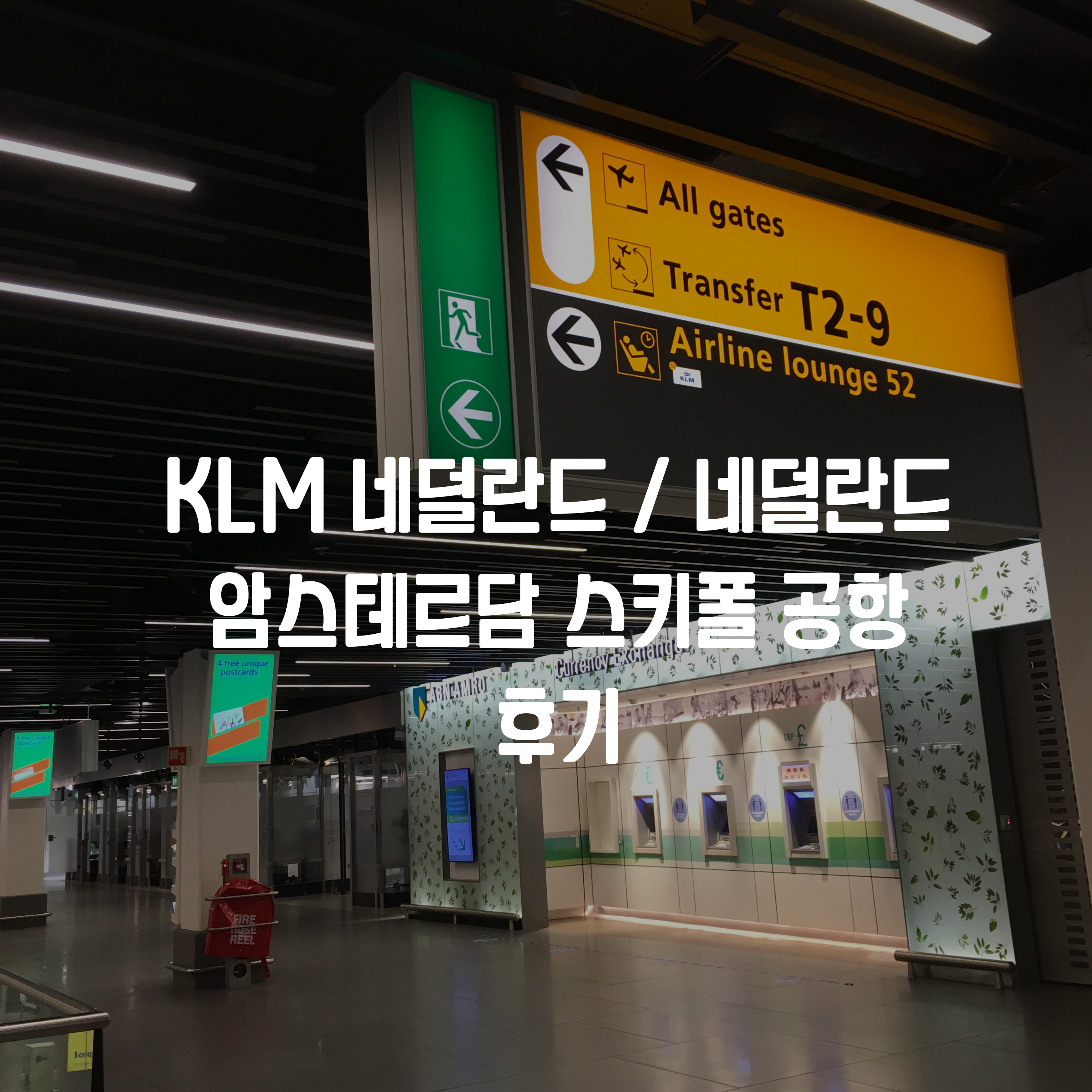  KLM 네덜란드 항공  / 네덜란드 암스테르담 스키폴  공항 후기
