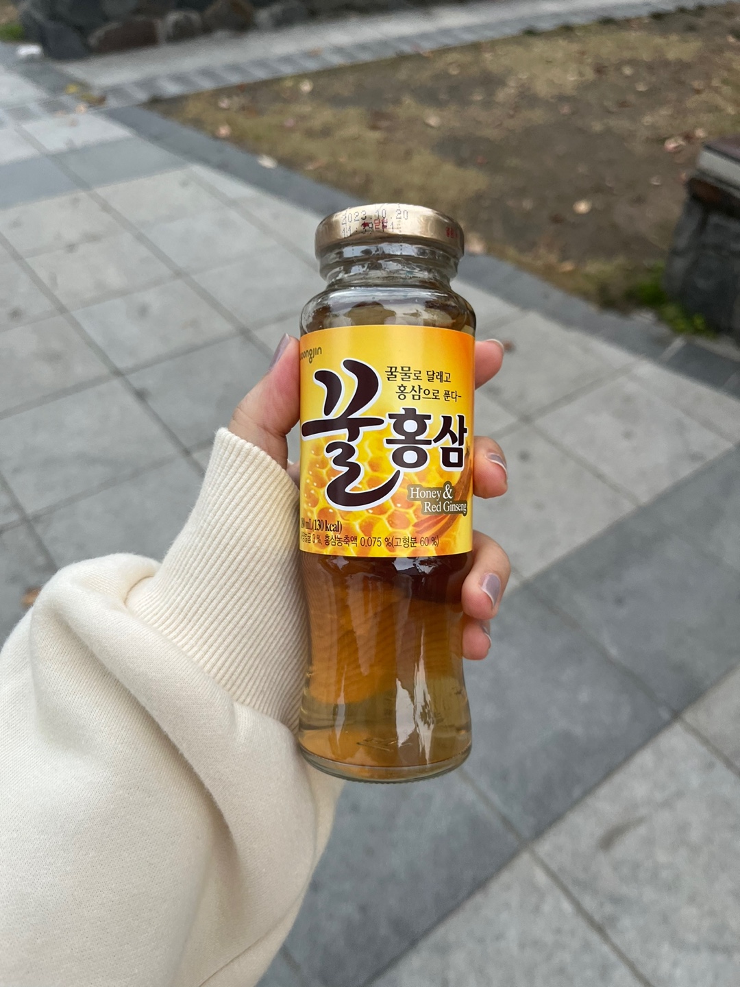  따듯한 꿀홍삼과 멧돼지 출몰(나 아님)