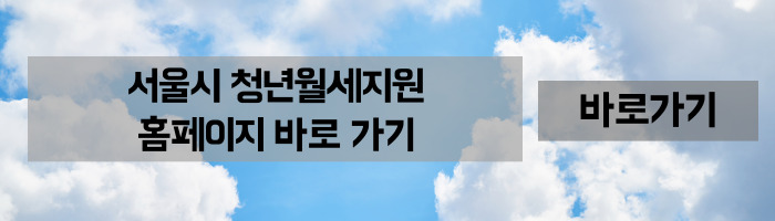 서울시 청년월세지원 신청대상