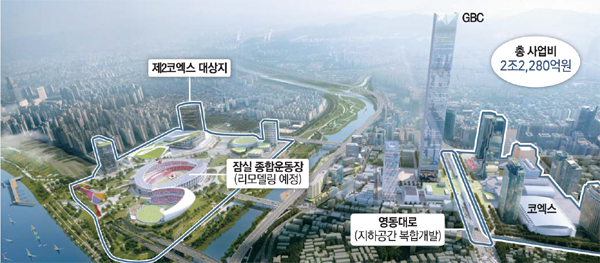  [오세훈호 서울시] '잠실 스포츠·마이스(MICE) 복합공간 조성사업' 속도 내나...제2코엑스 2023년 착공
