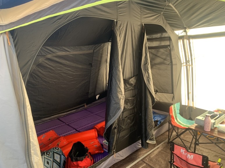 10도 혹한기 동계 캠핑, 사이트 정보 포천 캠핑플래닛 B30번, 난로 대여, 영하 27