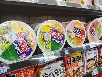 육개장컵라면