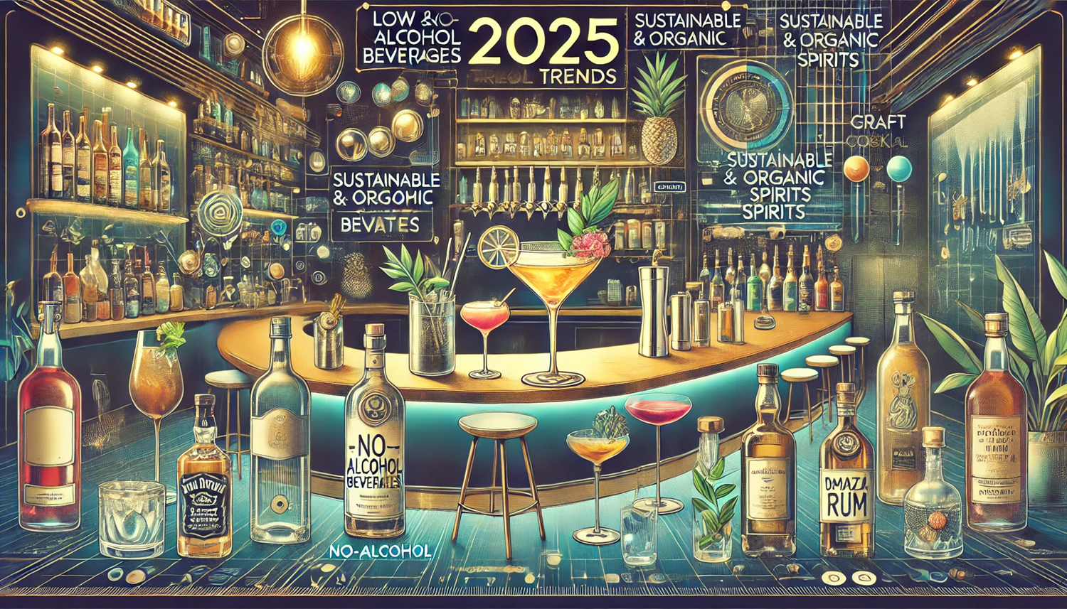 2025년 주류 트렌드: 변화하는 음주 문화와 새로운 주류 시장 전망