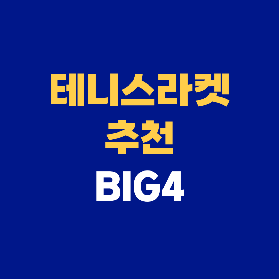 테니스라켓추천 입문자라켓추천 중상급자용라켓추천