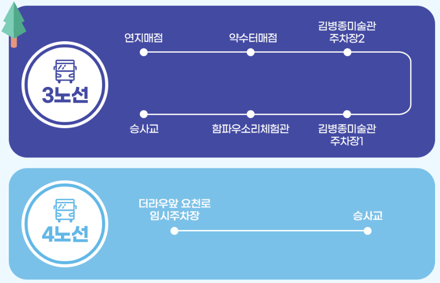 남원 춘향제 셔틀버스2
