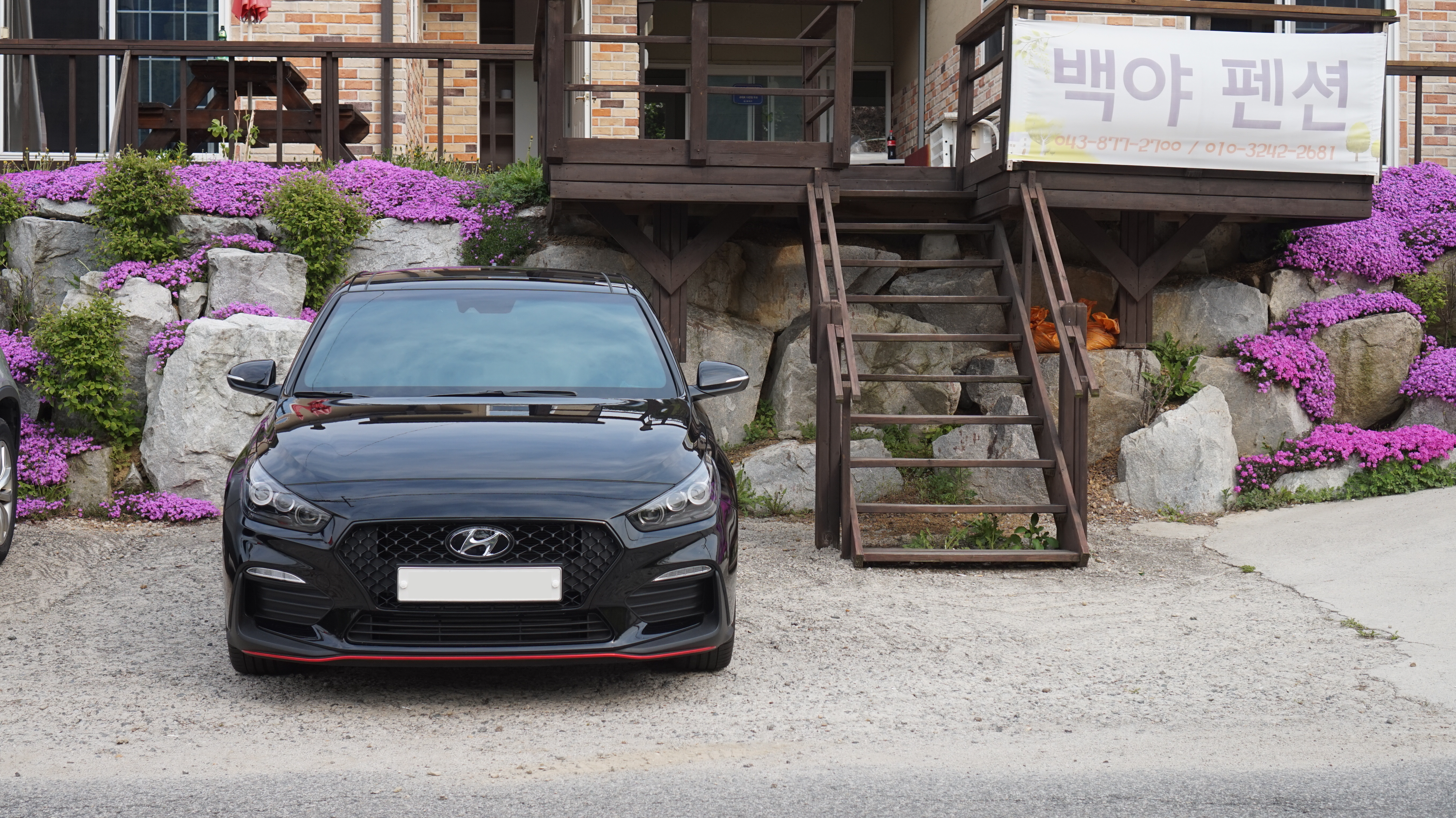  i30 N라인 포인트랩핑 크롬죽이기 i30N 스타일