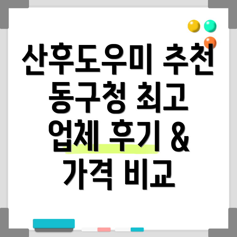 대전 동구 산후도우미