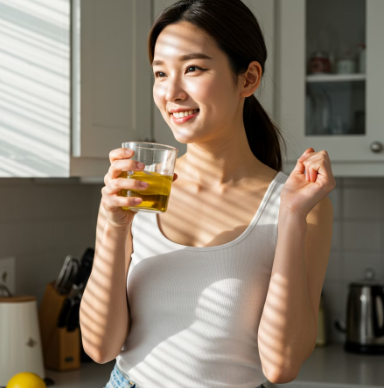 올리브오일 레몬즙&amp;#44; 건강 비결일까요?