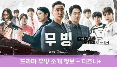  무빙 드라마 웹툰 촬영지 장소 정보 정리 (원작 5권, 20부작 작품)