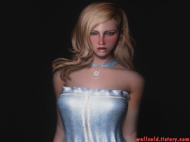 스카이림 의상 - 캐쥬얼 의상 rocco cloth armor skyrim mod 001