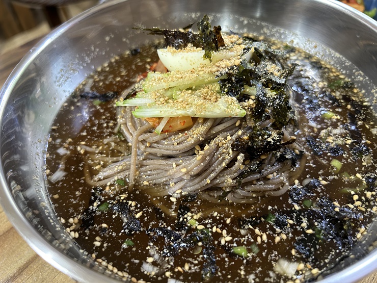 물막국수