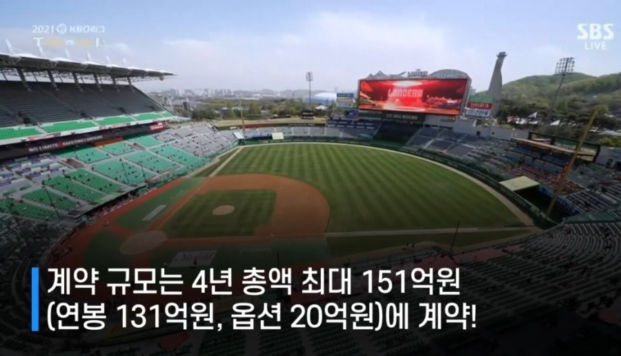 ssg 김광현 SSG 랜더스 4년 총액 151억 원 계약 역대 최대 규모 국내 복귀 23