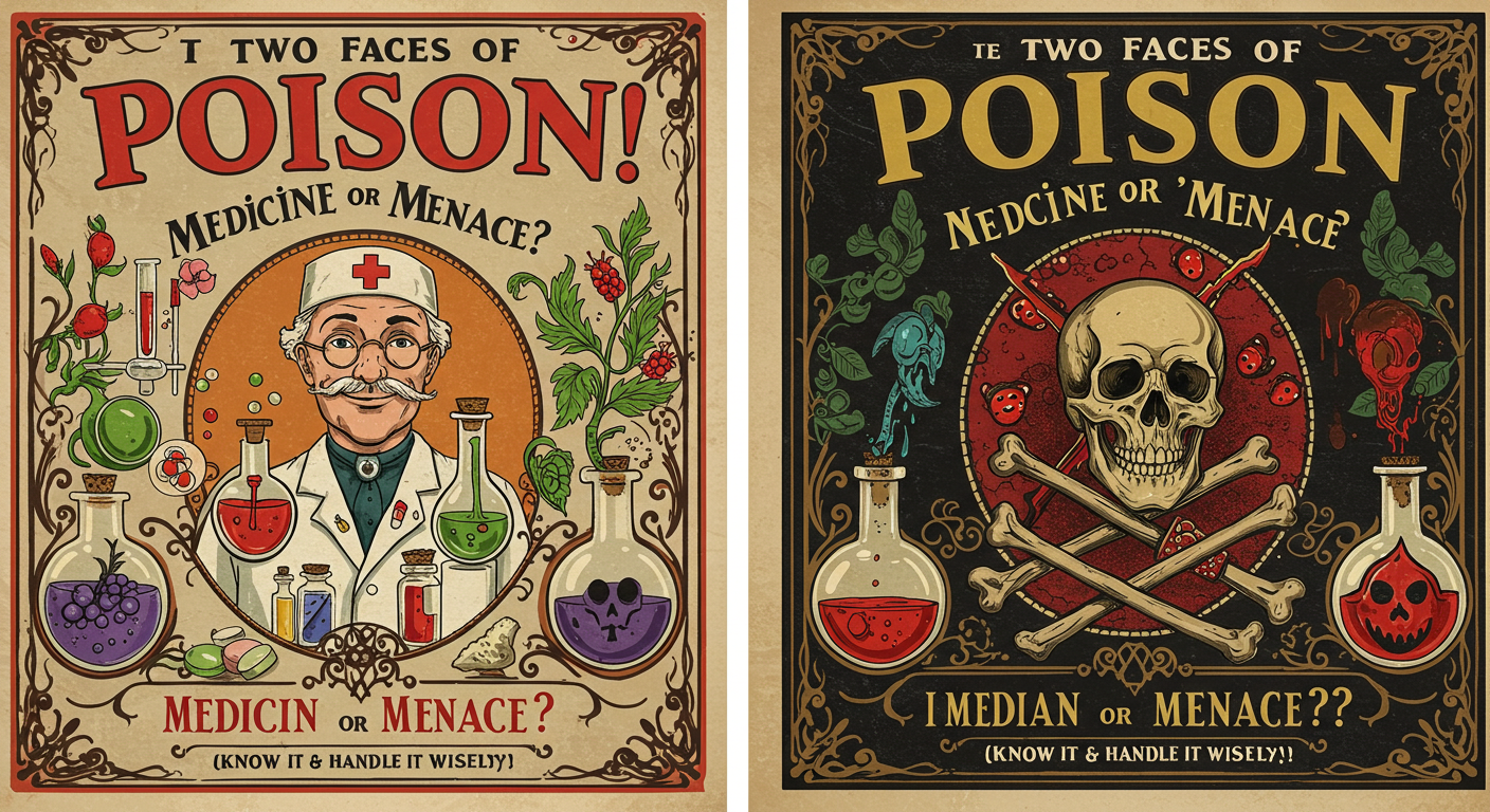 The Two Faces of Poison! Medicine or Menace? (Know It &amp; Handle It Wisely!)