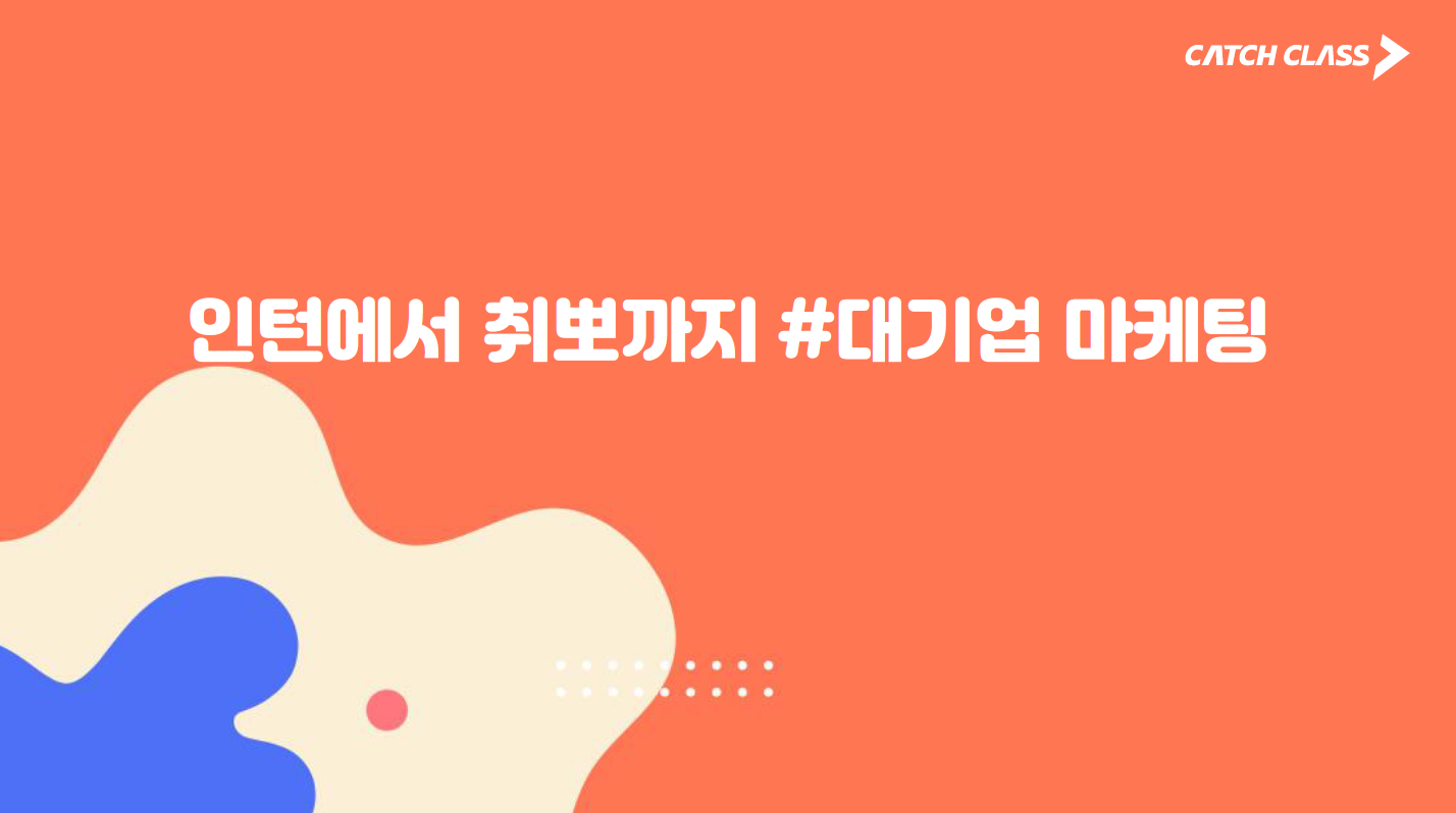  취업 준비 현직자 멘토링 커피챗 OPEN!