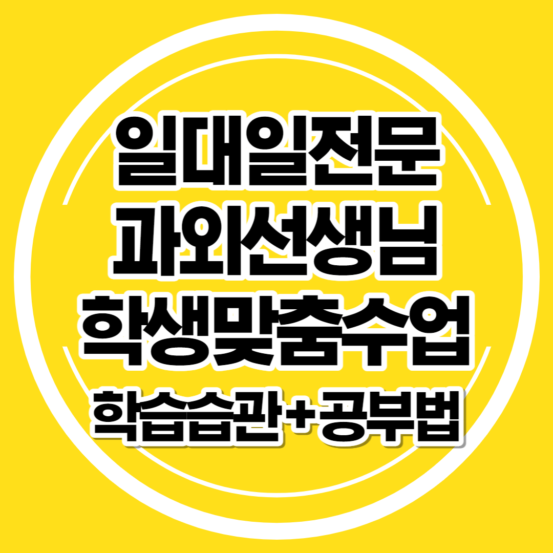  신용화동 고등학생 영어과외 국어 중학생 수학과외 초등 일대일 개인 전문 과외쌤