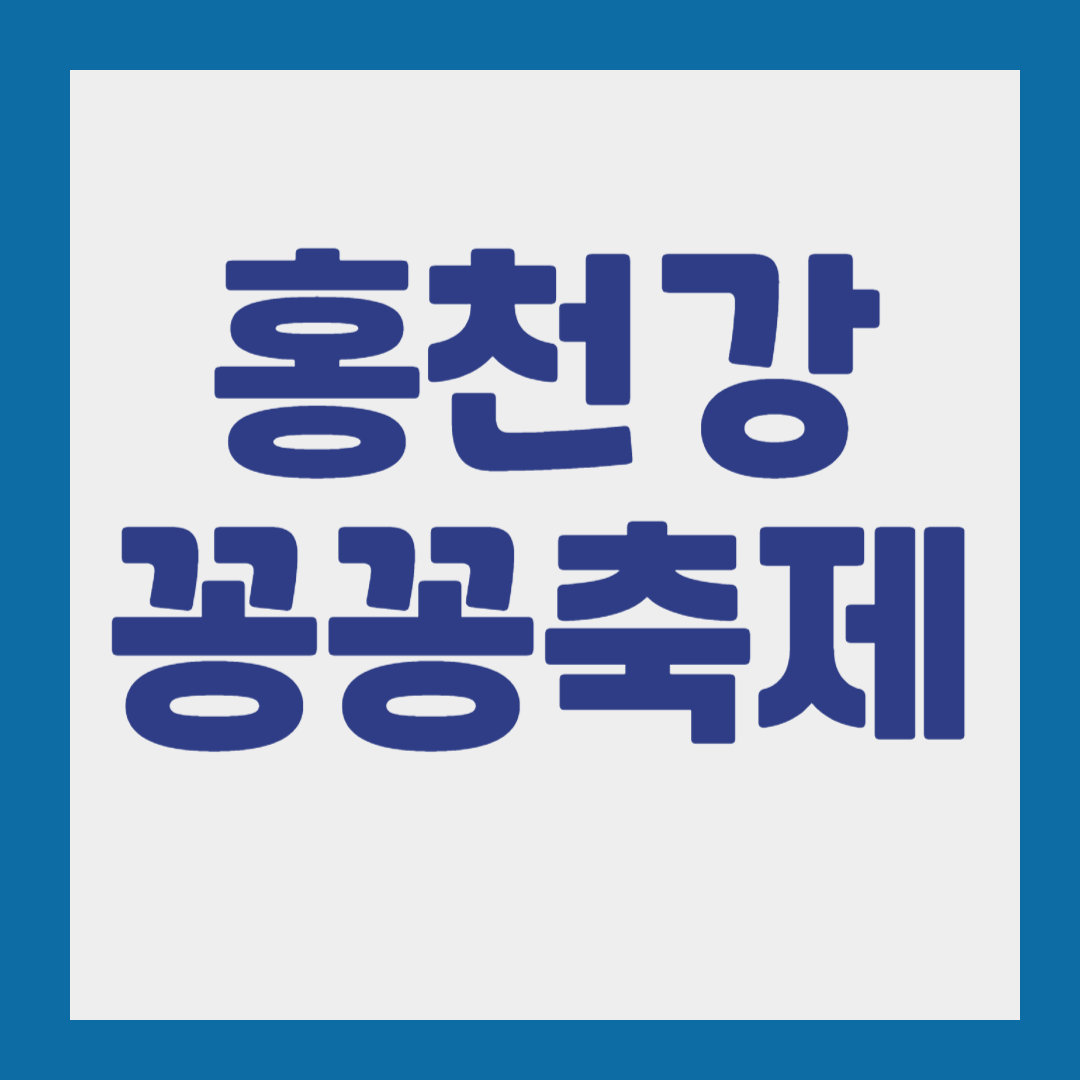 홍천강 꽁꽁축제