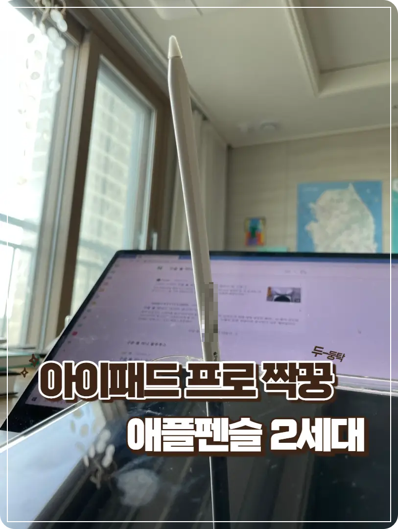  아이패드 주변기기 애플펜슬 2세대 사용법 기능 충전 방법