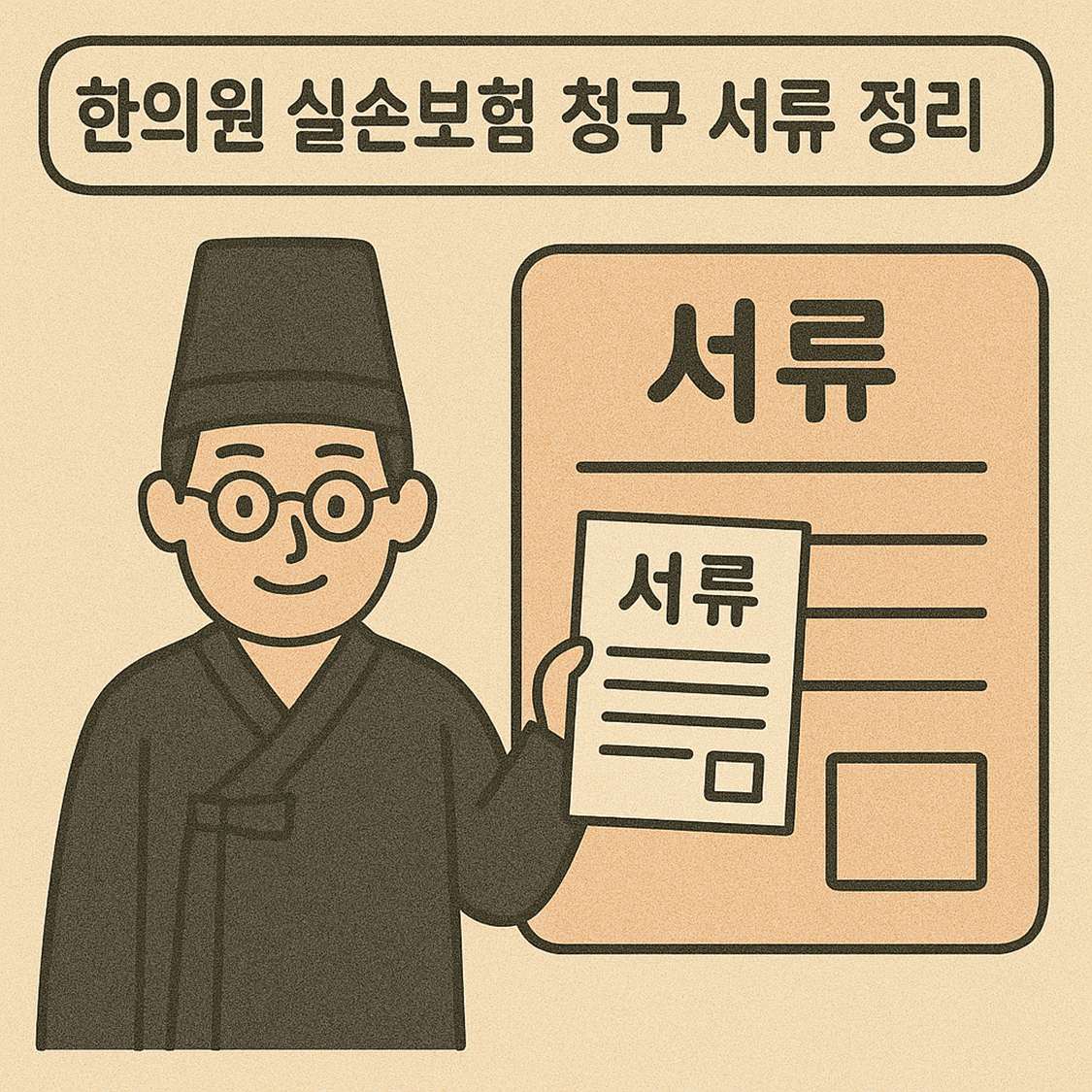 한의원 실손보험 청구 서류 정리