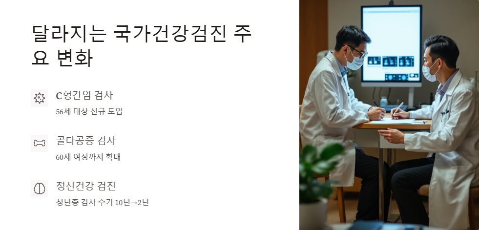 건강검진 확대 항목 활용법